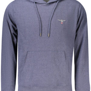 MILITARY ACADEMY MEN'S BLUE ZIP-UP SWEATSHIRT