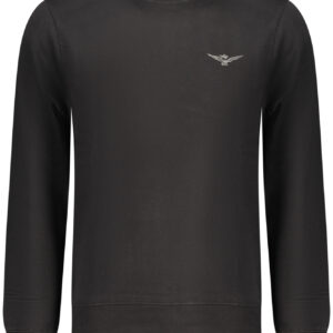 MILITARY ACADEMY MEN'S BLACK ZIP-UP SWEATSHIRT