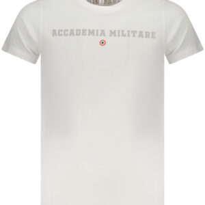 MILITARY ACADEMY SHORT SLEEVE T-SHIRT MEN WHITE