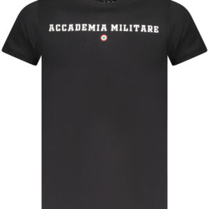 MILITARY ACADEMY BLACK MEN'S SHORT SLEEVE T-SHIRT