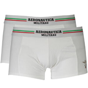 AERONAUTICA MILITARE MEN'S BOXER WHITE