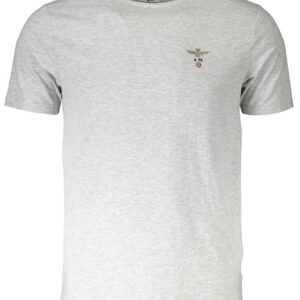 AERONAUTICA MILITARE GRAY MAN EXTERNAL T-SHIRT
