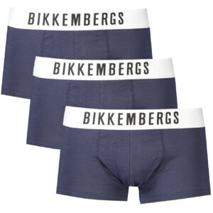 BIKKEMBERGS MEN'S BOXER BLUE