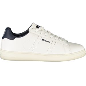 BLAUER MEN'S WHITE SPORTS SHOES