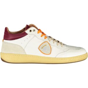 BLAUER WHITE MEN'S SPORTS SHOES