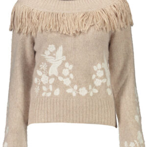 BLUGIRL BEIGE WOMAN SWEATER