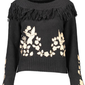 BLUGIRL BLACK WOMAN SWEATER