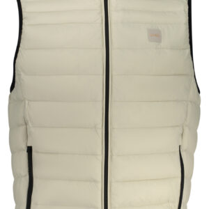BOSS MEN'S BEIGE SLEEVELESS JACKET