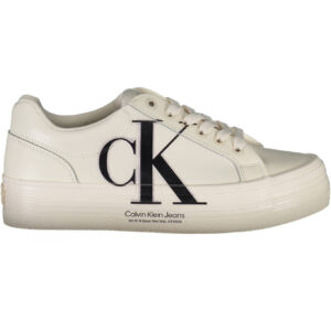 CALVIN KLEIN WHITE WOMEN'S SPORT SHOES