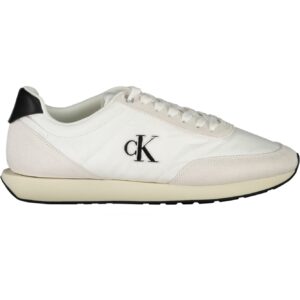 CALVIN KLEIN MEN'S WHITE SPORTS SHOES