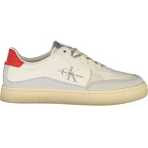 CALVIN KLEIN WHITE MEN'S SPORTS SHOES