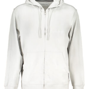 CALVIN KLEIN MEN'S GRAY ZIP SWEATSHIRT