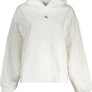 CALVIN KLEIN SWEATSHIRT WITHOUT ZIP WOMEN WHITE