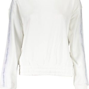 CALVIN KLEIN SWEATSHIRT WITHOUT ZIP WOMAN WHITE