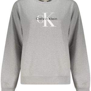 CALVIN KLEIN SWEATSHIRT WITHOUT ZIP WOMEN GREY