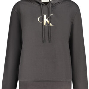 CALVIN KLEIN SWEATSHIRT WITHOUT ZIP WOMEN BLACK
