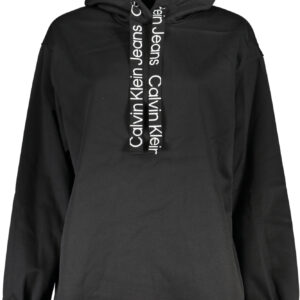 CALVIN KLEIN WOMEN'S ZIPLESS SWEATSHIRT BLACK