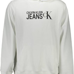 CALVIN KLEIN SWEATSHIRT WITHOUT ZIP MAN WHITE
