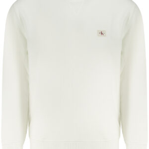 CALVIN KLEIN MEN'S ZIP-UP SWEATSHIRT WHITE