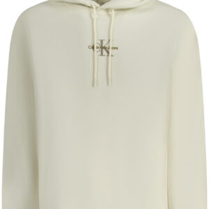 CALVIN KLEIN MEN'S ZIP-UP SWEATSHIRT WHITE