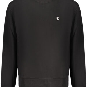 CALVIN KLEIN MEN'S BLACK ZIP-UP SWEATSHIRT