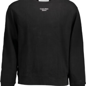CALVIN KLEIN SWEATSHIRT WITHOUT ZIP MAN BLACK