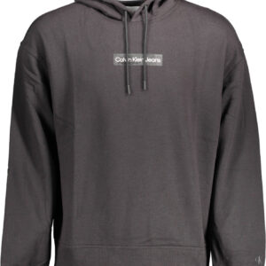 CALVIN KLEIN SWEATSHIRT WITHOUT ZIP MAN BLACK