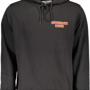 CALVIN KLEIN SWEATSHIRT WITHOUT ZIP BLACK MAN