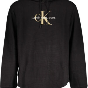 CALVIN KLEIN SWEATSHIRT WITHOUT ZIP BLACK MAN