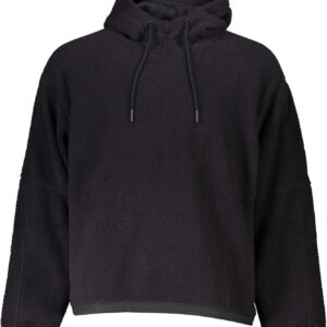 CALVIN KLEIN MEN'S BLACK ZIPLESS SWEATSHIRT