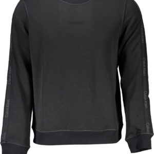 CALVIN KLEIN MEN'S BLACK ZIPLESS SWEATSHIRT