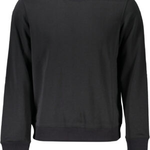 CALVIN KLEIN MEN'S BLACK ZIPLESS SWEATSHIRT