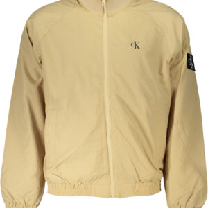 CALVIN KLEIN MEN'S BEIGE SPORTS JACKET