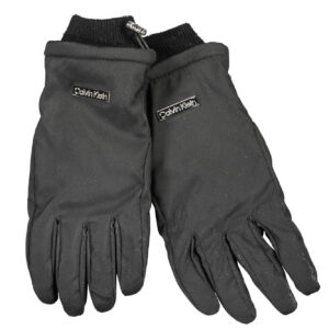 CALVIN KLEIN MEN'S BLACK GLOVES