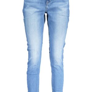 CALVIN KLEIN JEANS DENIM WOMAN LIGHT BLUE