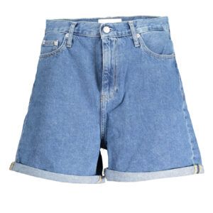 CALVIN KLEIN JEANS SHORT WOMEN BLUE
