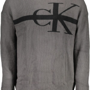 CALVIN KLEIN GRAY MAN JERSEY