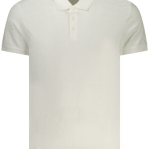 CALVIN KLEIN MEN'S SHORT-SLEEVE POLO SHIRT WHITE