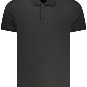 CALVIN KLEIN MEN'S SHORT-SLEEVE POLO SHIRT BLACK