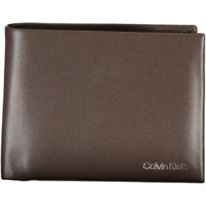 CALVIN KLEIN MEN'S WALLET BROWN