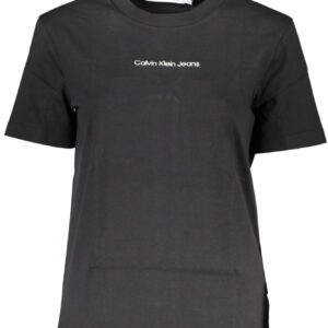 CALVIN KLEIN SHORT SLEEVE T-SHIRT WOMEN BLACK