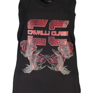 CAVALLI CLASS WOMEN'S TANK TOP BLACK