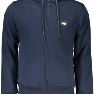 CAVALLI CLASS SWEATSHIRT WITH ZIP MAN BLUE