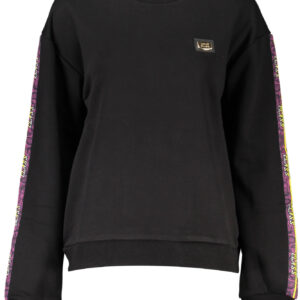 CAVALLI CLASS SWEATSHIRT WITHOUT ZIP WOMEN BLACK