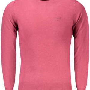 CAVALLI CLASS MEN'S RED SWEATER