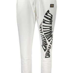 CAVALLI CLASS WHITE WOMEN'S TROUSERS