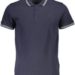 CAVALLI CLASS POLO SHORT SLEEVE MEN BLUE