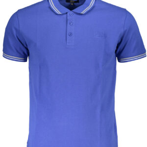 CAVALLI CLASS POLO SHORT SLEEVE MEN BLUE