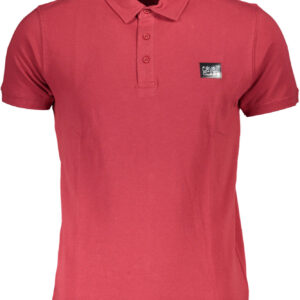 CAVALLI CLASS POLO SHORT SLEEVE MAN RED
