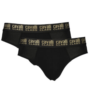 CAVALLI CLASS SLIP MEN BLACK